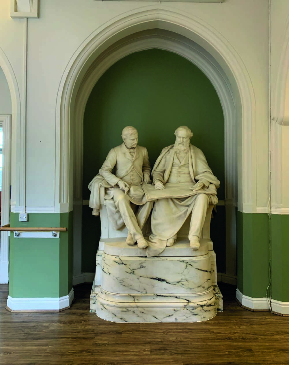Statue inside Turner Home